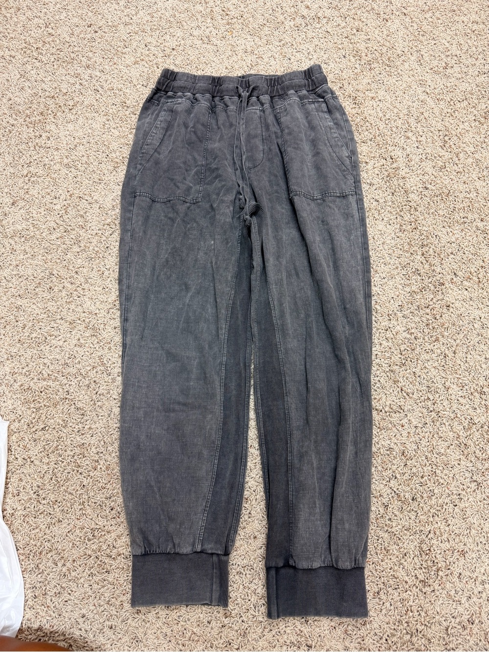 easel Charcoal Gray Track Pants